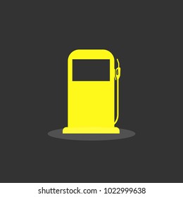 Fuel pump icon. Vector illustration.