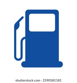 Fuel pump icon. Vector illustration with transparent background.