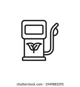 Fuel Pump icon in vector. Logotype