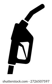Boquilla de bomba de combustible icono gráfico tanque de llenado estación de vehículos servicio gasolina consumo de energía aceite de gasolina