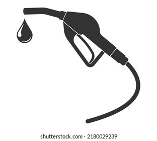 Icono de la boquilla de la bomba de combustible. Ilustración vectorial. Eps 10