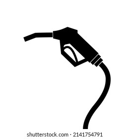 Ilustración vectorial de la boquilla de la bomba de combustible.