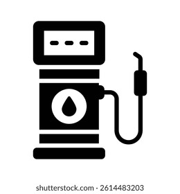 A fuel pump representing road trips, gas stations, and travel by car.