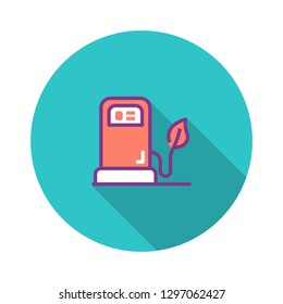 Fuel Save Flat Icon