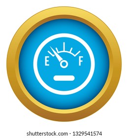 Fuel Sensor Icon Blue Vector Isolated Stock Vector (Royalty Free ...