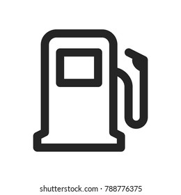 Fuel station pump icon