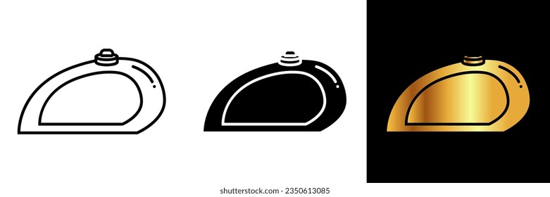 The Fuel Tank Icon represents a container used to store fuel, such as gasoline or diesel, for vehicles or machinery.