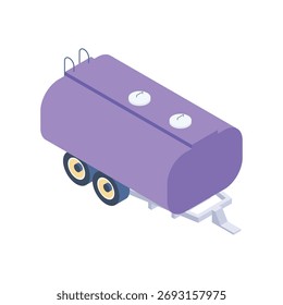 Fuel Tanker Vector icon which can easily modify or edit
