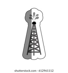 fuel tower isolated icon