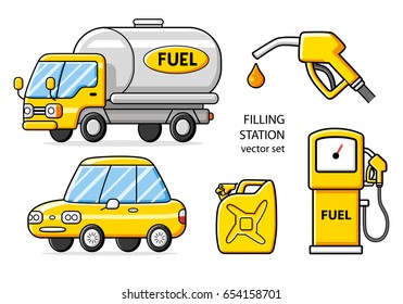 pump petrol wala cartoon