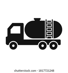 
Fuel truck  Glyph Style vector icon which can easily modify or edit
