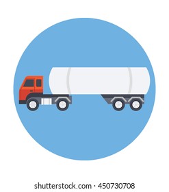 Fuel Truck Vector Icon