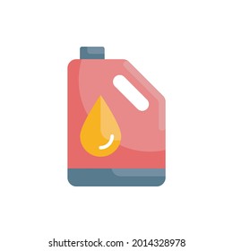 Fuel vector flat icon style illustration. EPS 10 file 