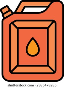 Fuel vector icon. Can be used for printing, mobile and web applications.
