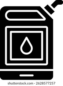 Icono de Vector de combustible. Se puede utilizar para aplicaciones de impresión, móviles y de Web.