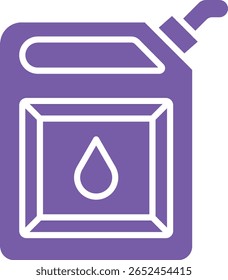 Ícone do vetor de combustível. Pode ser usado para impressão, aplicativos móveis e da Web.