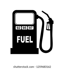 Fuel vector icon. Illustration isolated for graphic and web design.