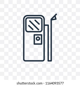 Fuel vector icon isolated on transparent background, Fuel logo concept