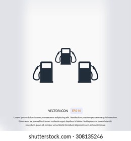 Fuel vector icons 