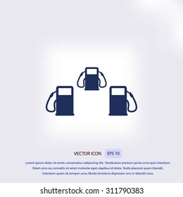 Fuel vector icons 
