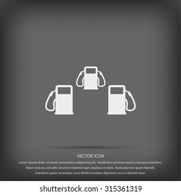 Fuel vector icons 