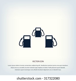Fuel vector icons 