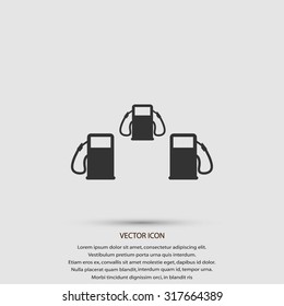 Fuel vector icons 