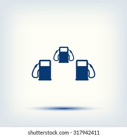 Fuel vector icons 