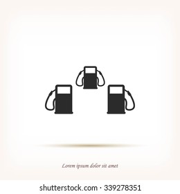 Fuel vector icons 