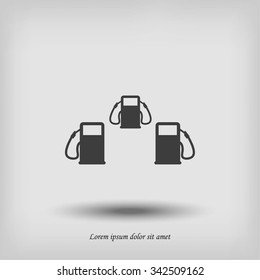 Fuel vector icons 
