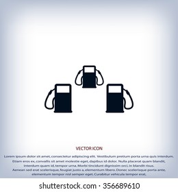 Fuel vector icons 