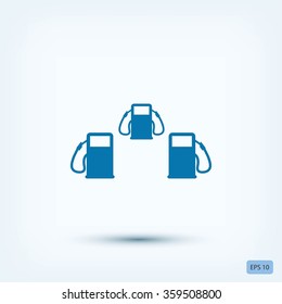 Fuel vector icons 
