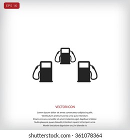 Fuel vector icons 