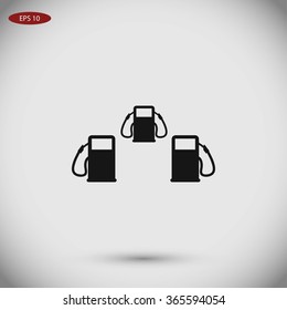 Fuel vector icons 