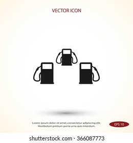 Fuel vector icons 