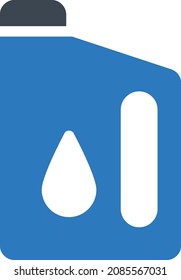 ilustración del vector de combustible en un fondo transparente. Símbolos de calidad premium. Icono vector glifos para concepto y diseño gráfico.