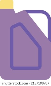 Brennstoff-Vektorgrafik auf transparentem Hintergrund. Hochwertige Symbole. Zeilenfarbige Vektorsymbole für Konzept und Grafikdesign.