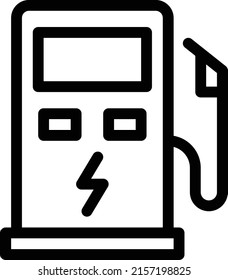 Brennstoff   Vektorgrafik auf transparentem Hintergrund. Hochwertige Symbole. Dünne Vektorsymbole für Konzept und Grafikdesign.