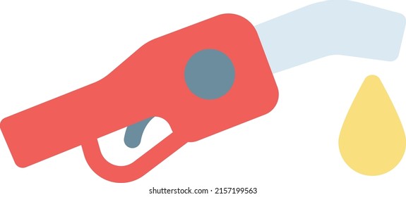 fuel Vector illustration on a transparent background. Premium quality symmbols. Line Color vector icons for concept and graphic design. 