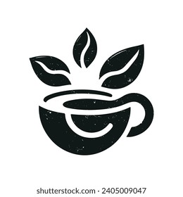 Fuel your day with the 'Coffee 
 logo design. Celebrate the power of caffeine, a humorous nod to the daily ritual that keeps us going and thriving