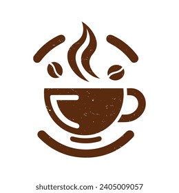 Fuel your day with the 'Coffee 
 logo design. Celebrate the power of caffeine, a humorous nod to the daily ritual that keeps us going and thriving