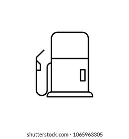 fueling apparatus icon. Element of simple icon for websites, web design, mobile app, info graphics. Thin line icon for website design and development, app development  on white background