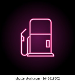 Fueling apparatus icon. Simple thin line, outline vector of web icons for ui and ux, website or mobile application