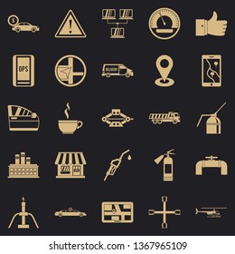 Fueling icons set. Simple set of 25 fueling vector icons for web for any design