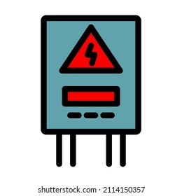 Fues Box Vector Filled Icon Design