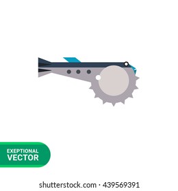 Fugu fish flat icon