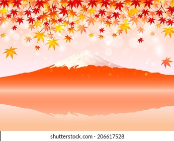  Fuji maple background