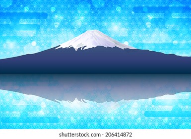 Fuji sky background