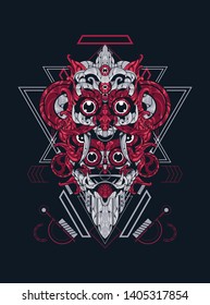 fujin raijin japan myth sacred geometry