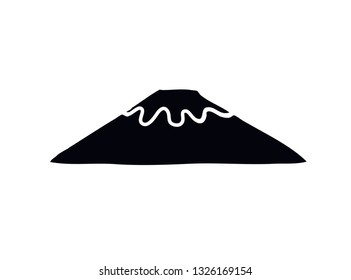 Fujiyama doodle icon